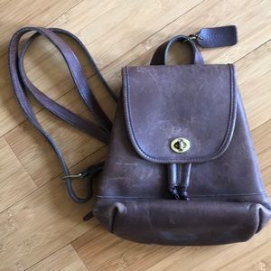 Vintage Couch  backpack/ purse